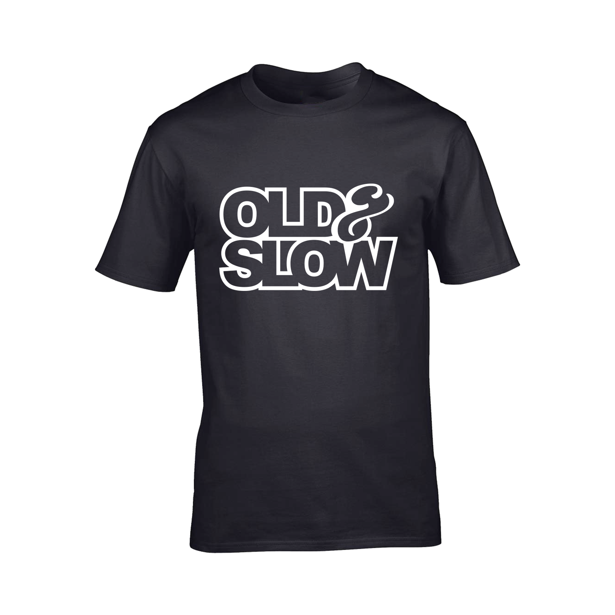 O&S INVERT T-Shirt – black – Old and Slow Shop
